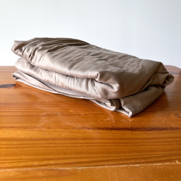 Light Brown Futon Cover, Full Size - Picture 1 of 4